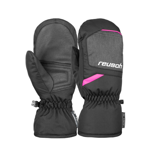 Reusch Bennet R-TEX® XT Junior Mitten 6061506 7771 black grey pink 1